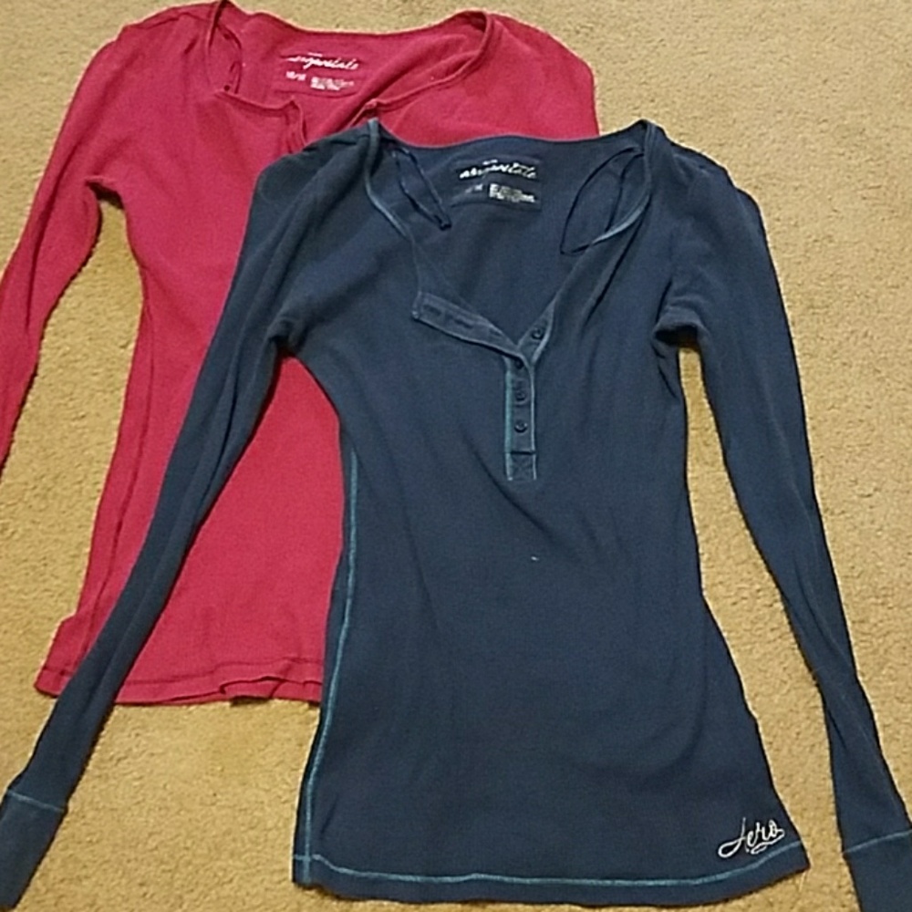 Set of Aero shirts
